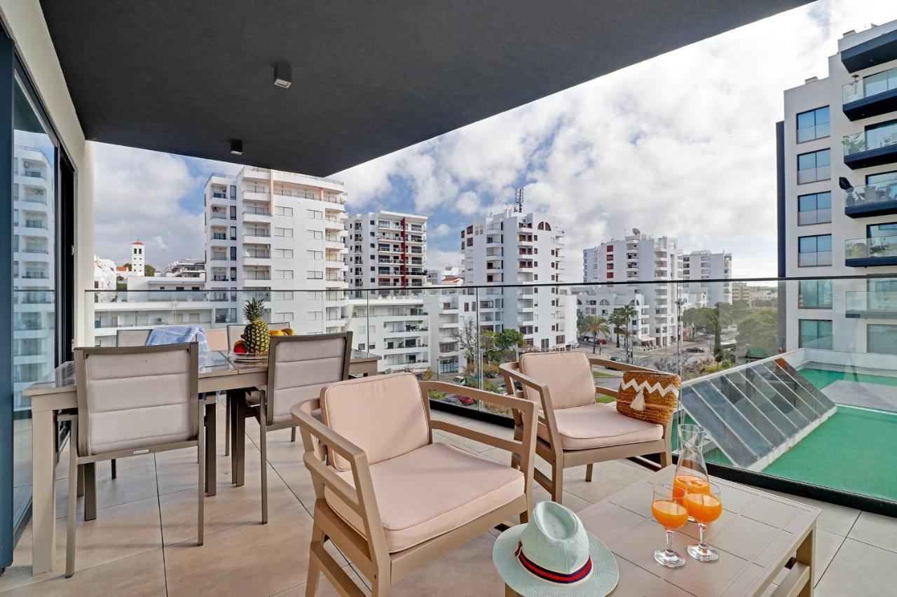 Sky Beach Apartment Quarteira Exterior foto